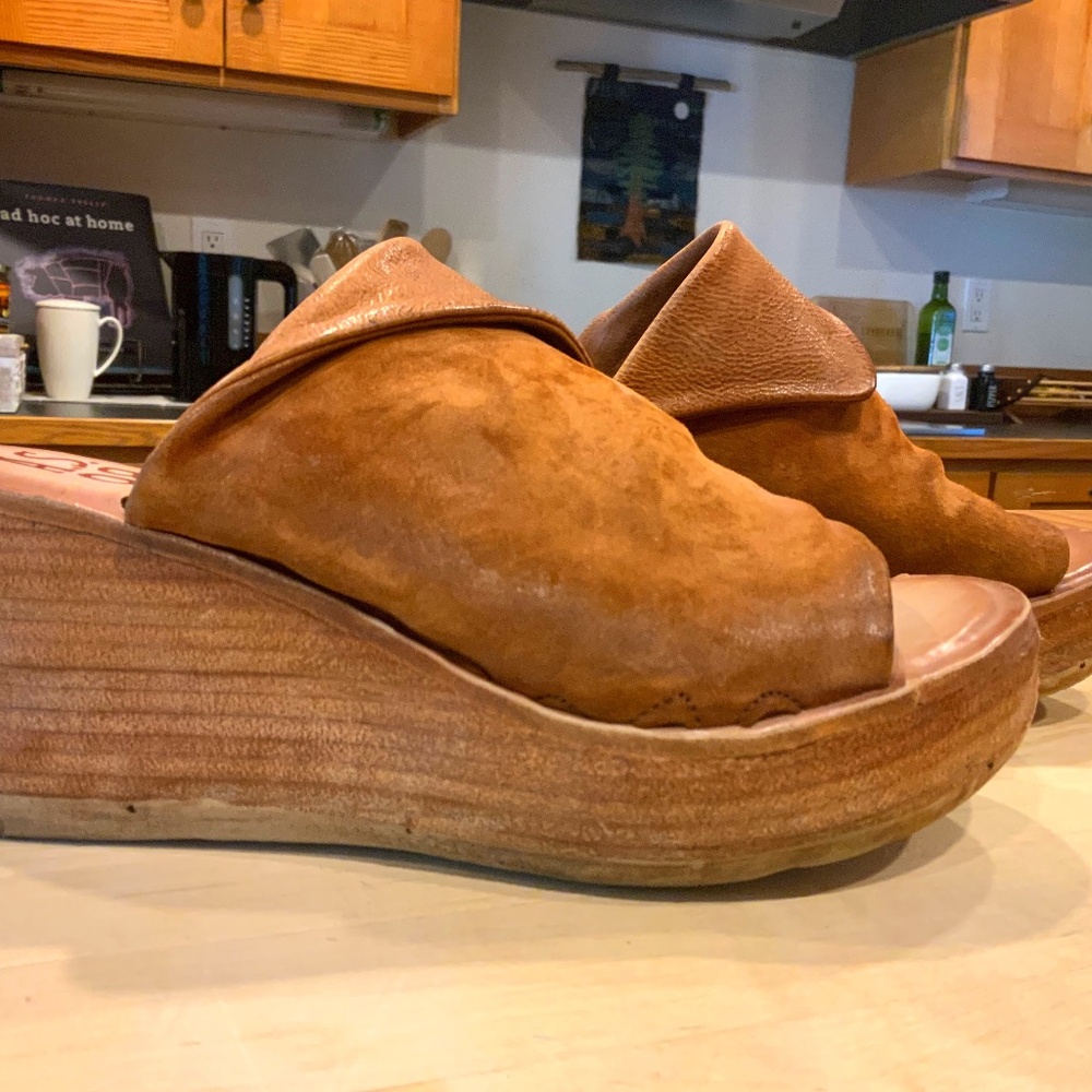 A.S.98 Niels Sandal - Size 37 - Whiskey Color